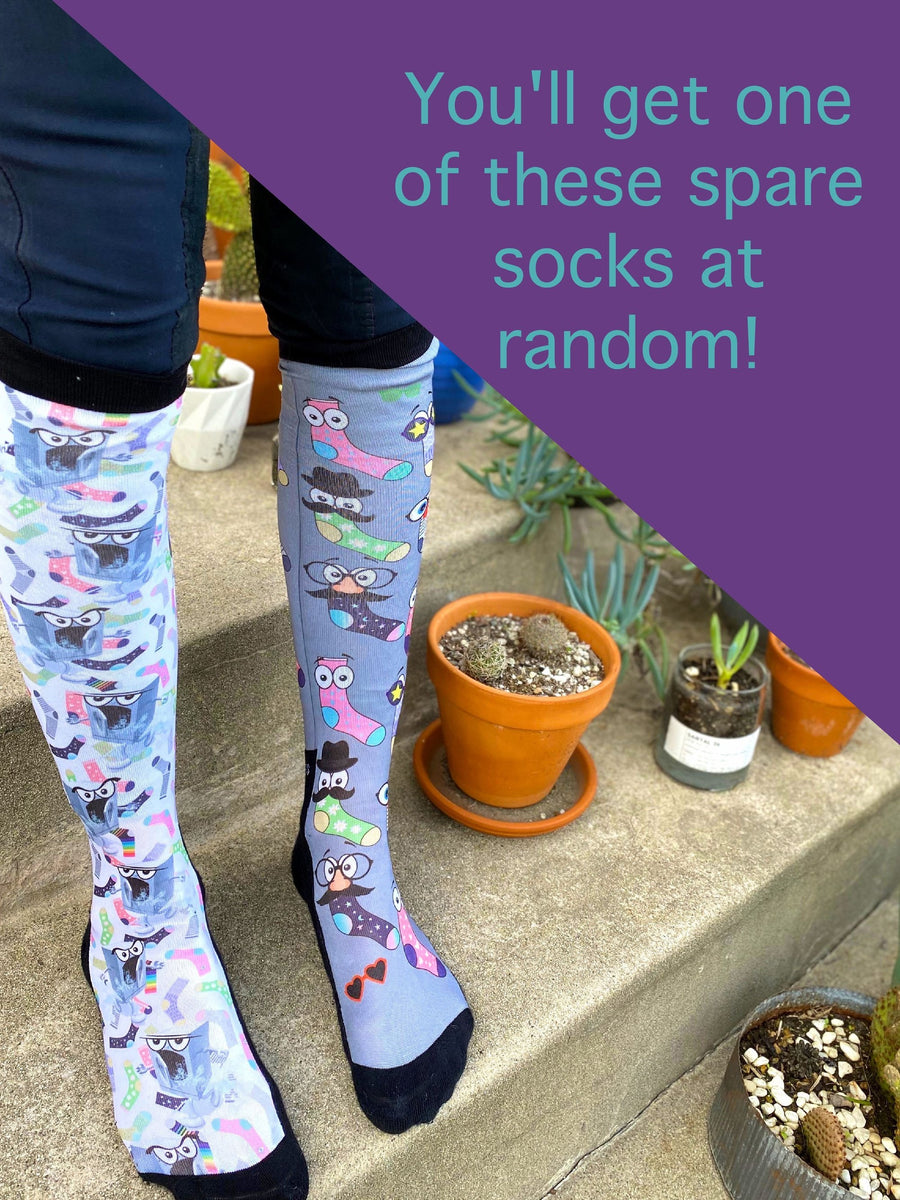 Dreamers & Schemers Boot Socks - Carnival - Original Pair & A Spare –  Timberline Tack + Scoot Boot Adventures!