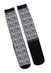 Dreamers & Schemers Boot Socks - Blue Ribbon- Original Pair & A Spare