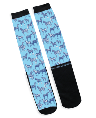 Dreamers & Schemers Boot Socks - Pony Macroni Traditional - Original Pair & A Spare
