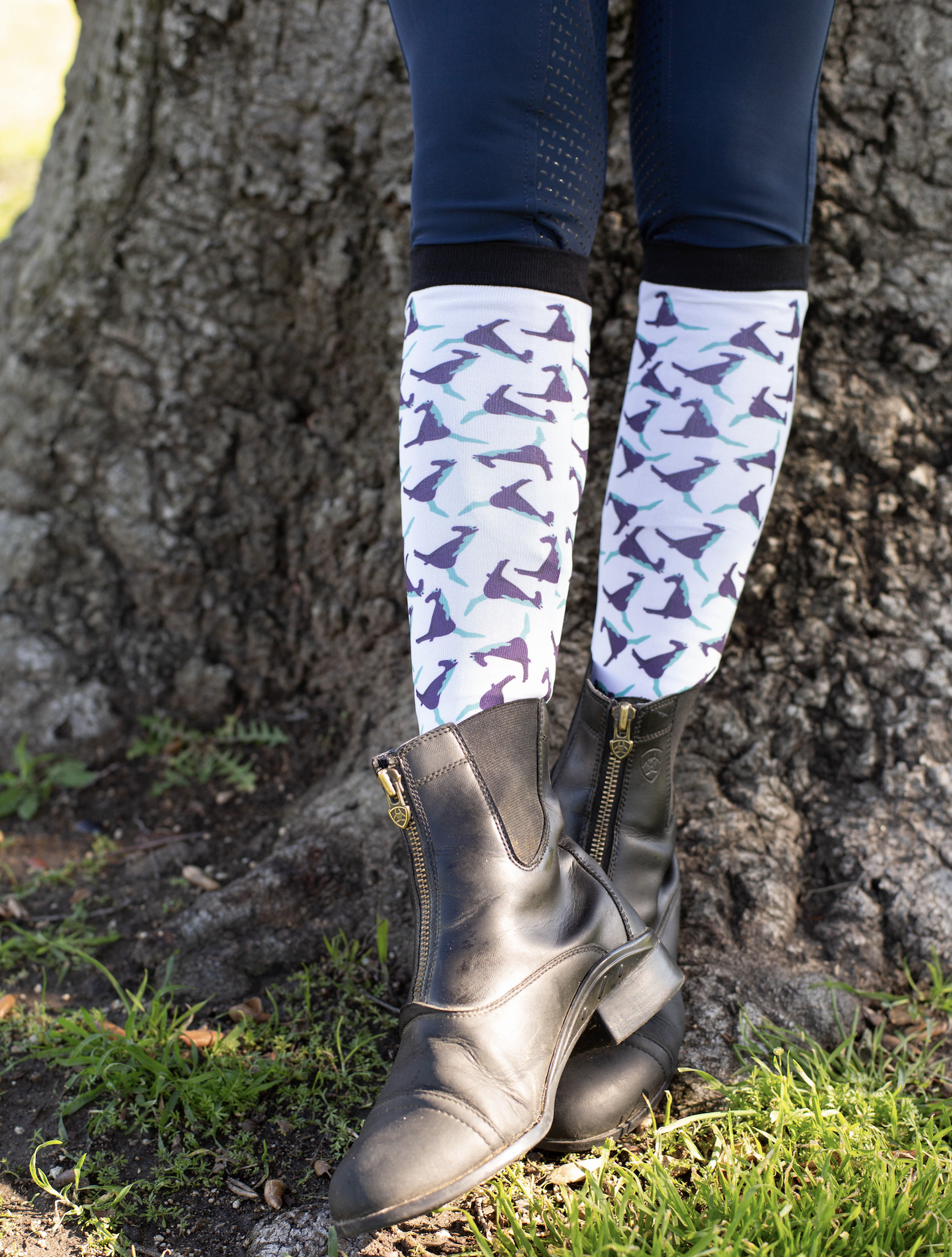 Gray best sale boot socks