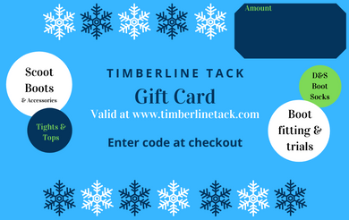 Timberline Tack Electronic Gift Card